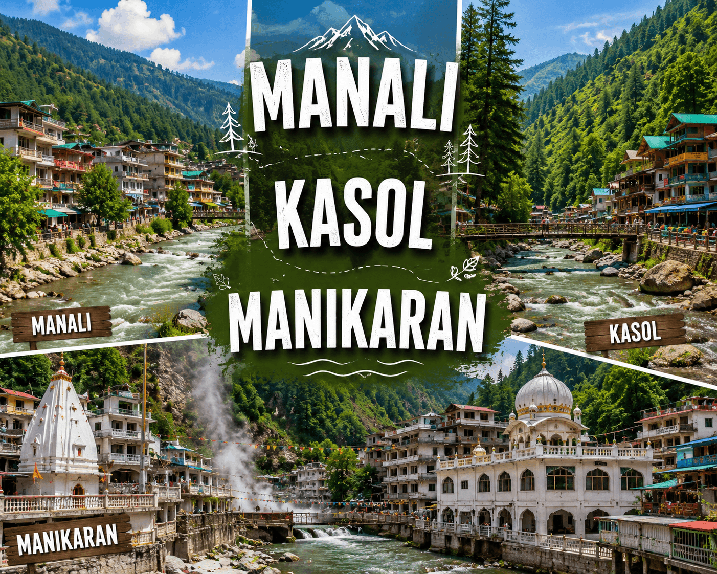 Manali Kasol Manikaran Tour Package tour package